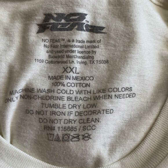 NWT No Fear Vintage Gargoyle Graphic S/S Tee 100% Cotton Men’s Size XXL - Picture 6 of 8